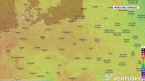 Prognozowana temperatura w najbliższych dniach