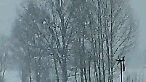 Mocny śnieg na N-E Polski