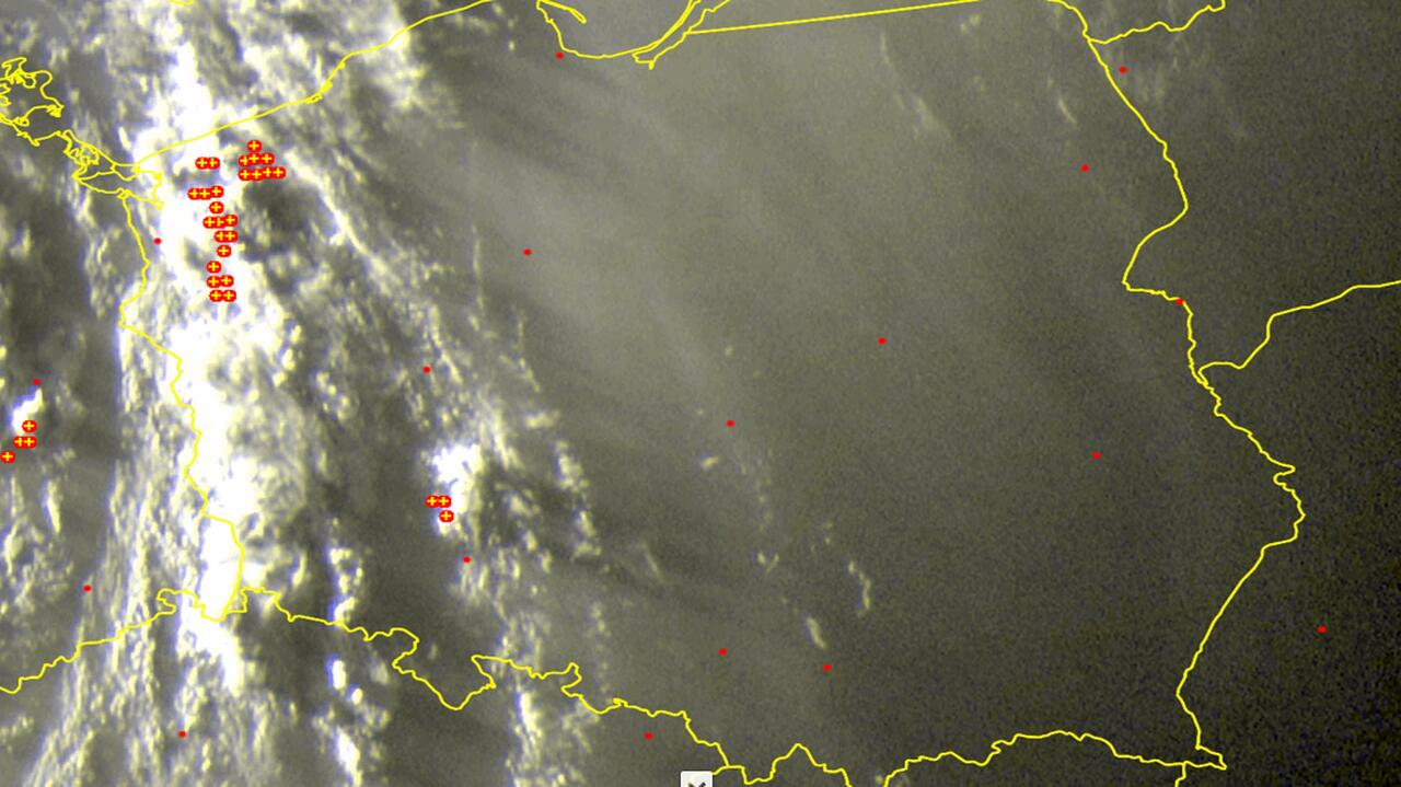 ¿Dónde está la tormenta?  Tormentas eléctricas en Polonia el jueves 21 de julio.  Mapa de tormentas y radar.  Descubre dónde está la tormenta