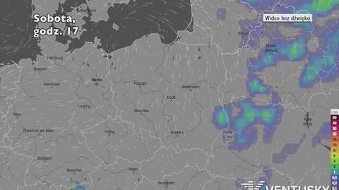 Prognozowane opady w ciągu najbliższych dni