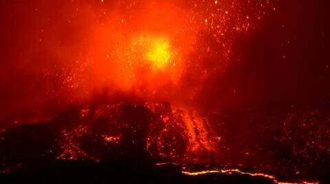 Etna wybuchła w nocy ze środy na czwartek