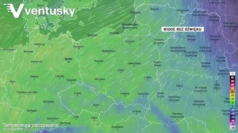 Prognozowana temperatura w najbliższych dniach 