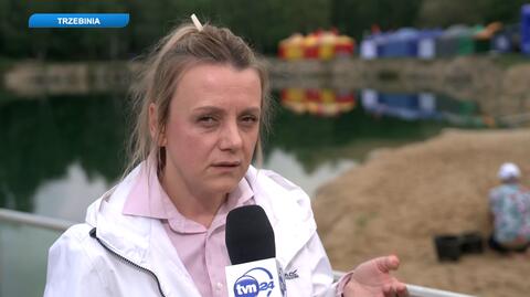Olga Zakordoniec o atrakcjach w Trzebini