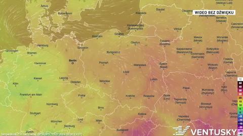 Prognoza temperatury na kolejne dni