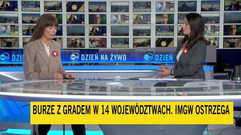 Uwaga na burze. Anna Dec o pogodzie na piątek