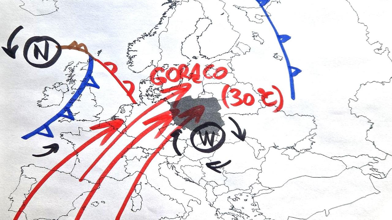 Upał mknie do Polski. "To nasza pogodowa przyszłość"