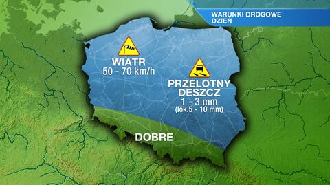 Warunki drogowe w środę