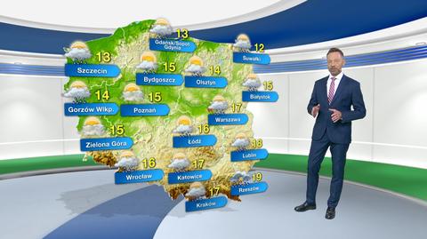 Prognoza pogody na niedzielę