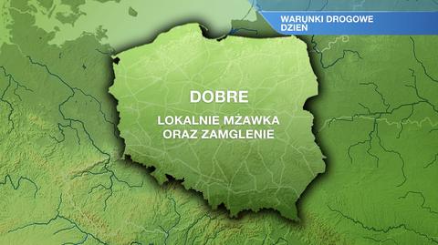 Warunki drogowe we wtorek 