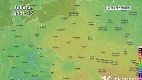 Prognozowana temperatura w najbliższych dniach 