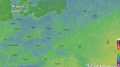 Temperatura w najbliższych dniach (Ventusky.com) | wideo bez dźwięku