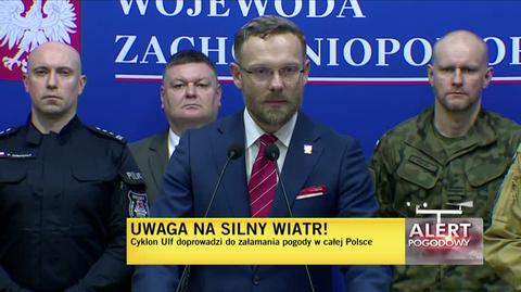 Wojewódzki Zespół Zarządzania Kryzysowego zebrał się w woj. zachodniopomorskim