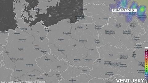 Prognozowane opady w dniach 24-28.03