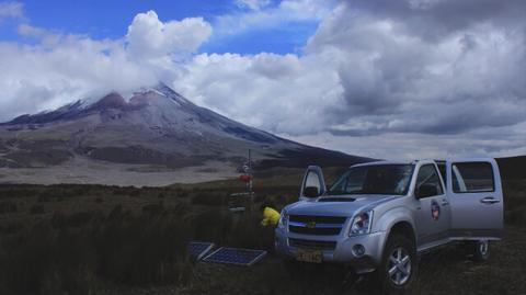 Wulkan Cotopaxi zachowuje się jak wielki instrument