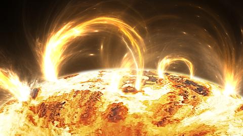 Gigantyczny wybuch na Słońcu 15 lutego 2022