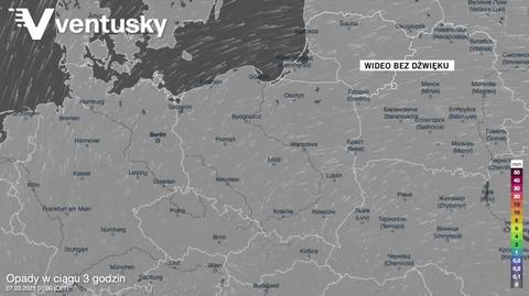 Prognozowane opady w najbliższych dniach 