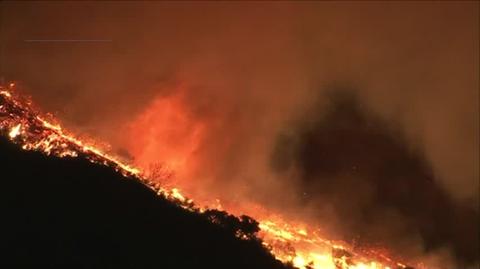 Ogniste tornado w Los Angeles