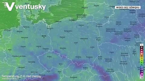 Prognoza temperatury na kolejne dni