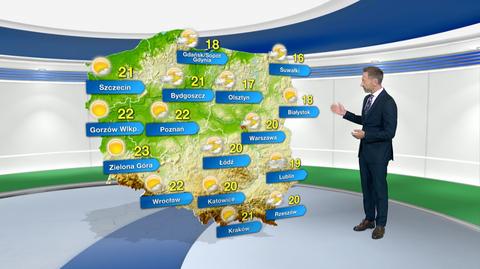 Prognoza pogody na czwartek 