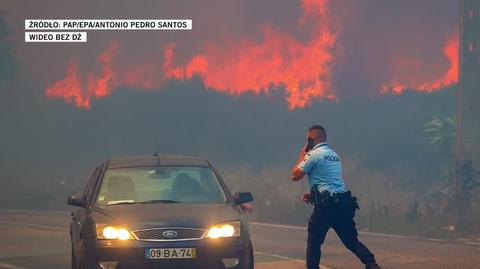 Pożary w Portugalii