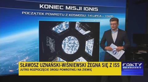 Powrót Polaka z kosmosu krok po kroku
