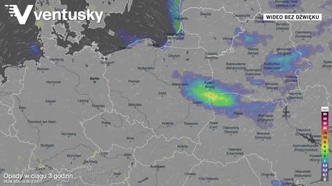 Prognozowane opady deszczu w kolejnych dniach 