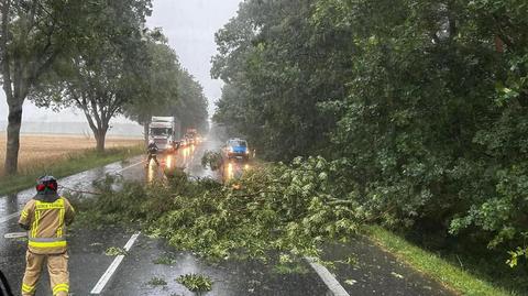 Zniszczenia w miejscowości Lubojenka, woj. śląskie