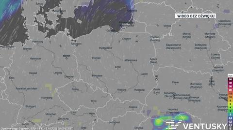 Prognoza opadów w dniach 13-17.10