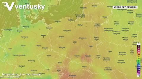 Prognoza temperatury na kolejne dni