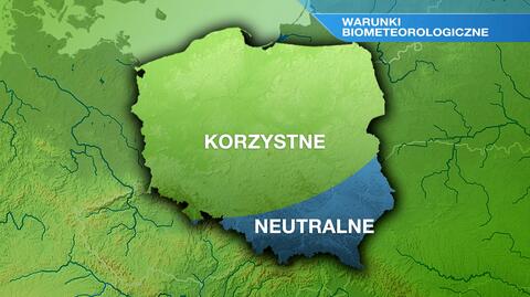 Warunki biometeo we wtorek