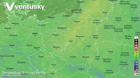 Pogoda na święta. Prognozowana temperatura w kolejnych dniach