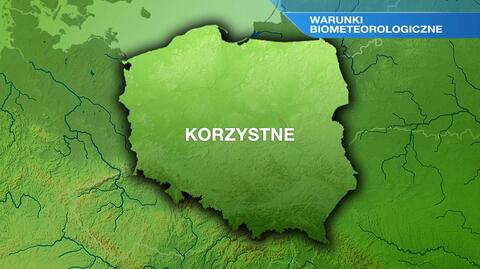 Warunki biometeo w sobotę