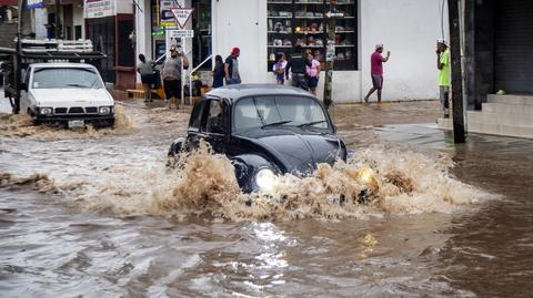 Zniszczenia w San Jose del Progreso