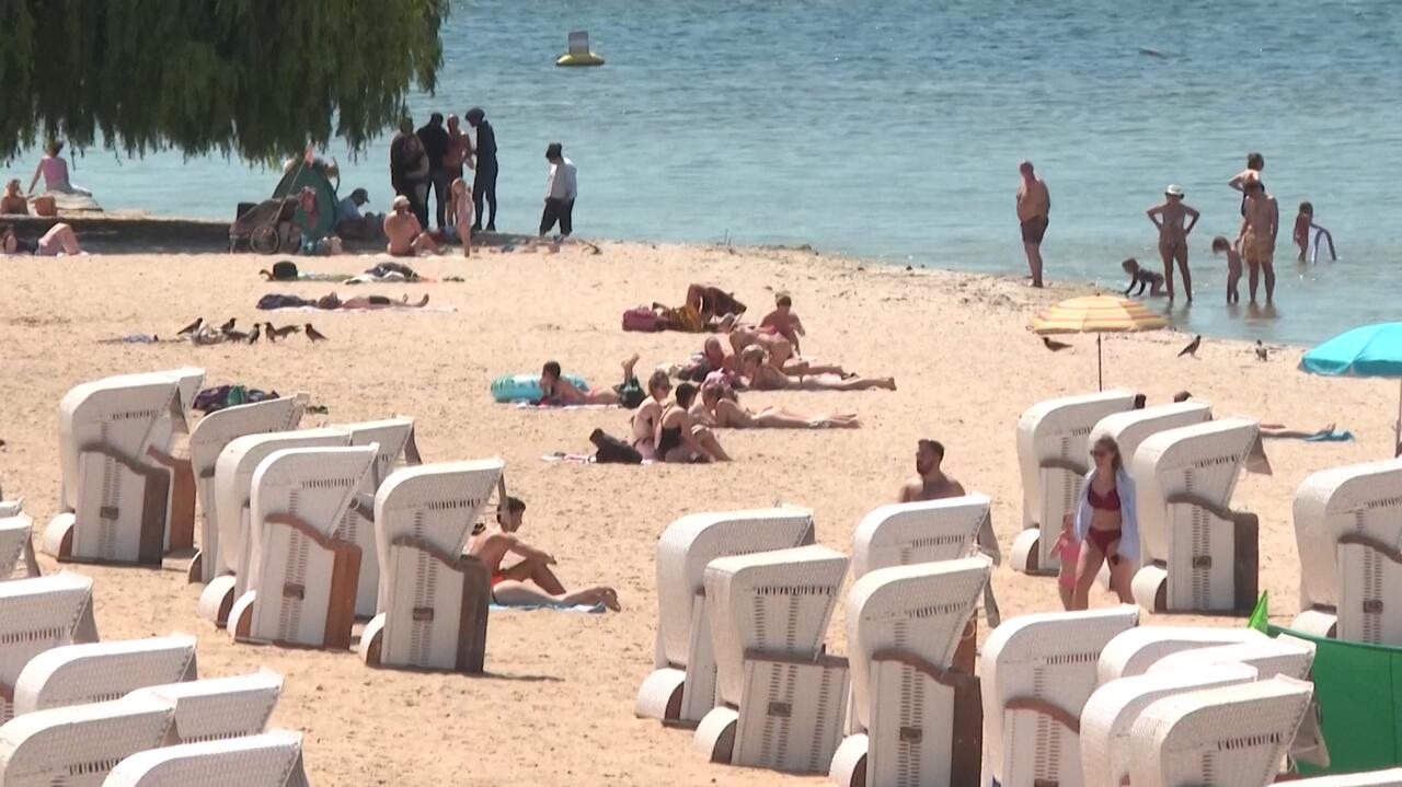 U naszych zachodnich sąsiadów już upał