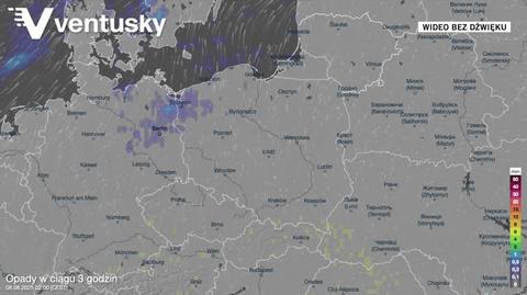 Prognozowane opady deszczu w kolejnych dniach 