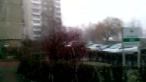 Śnieg w Krakowie. Zima powraca :)