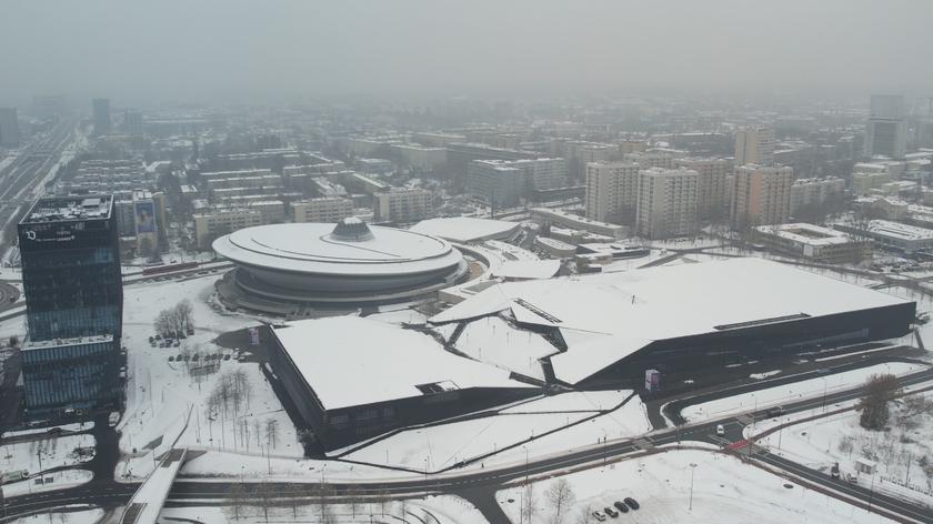 Katowice pod śniegiem