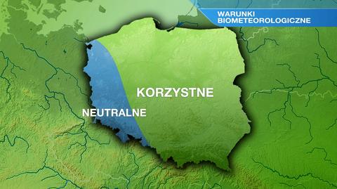 Warunki biometeo w czwartek  