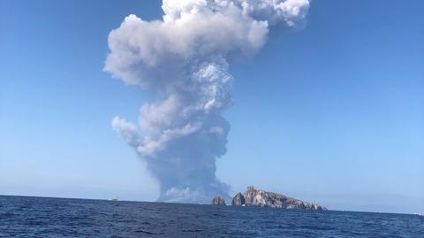 Erupcja Wulkanu Stromboli