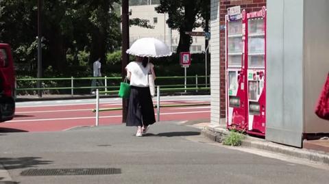 Upalna pogoda w Japonii