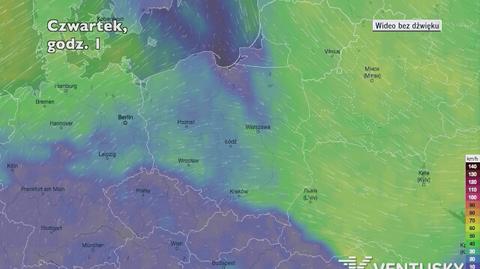 Porywy wiatru w najbliższych dniach