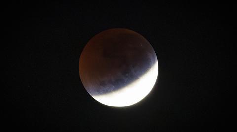 Zaćmienie Księżyca widziane w Los Angeles