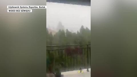 Así se acercó la tormenta a Milek