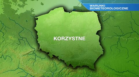 Warunki biometeo we środę