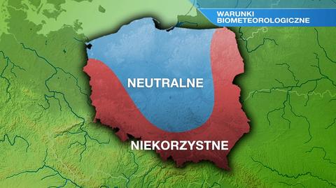 Warunki biometeo w czwartek 