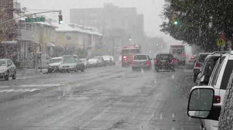 Nowy Jork - pierwszy snieg (1)