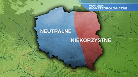 Warunki biometeo w środę