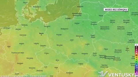 Prognoza temperatury na kolejne dni