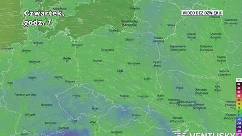 Prognozowana temperatura w najbliższych dniach 