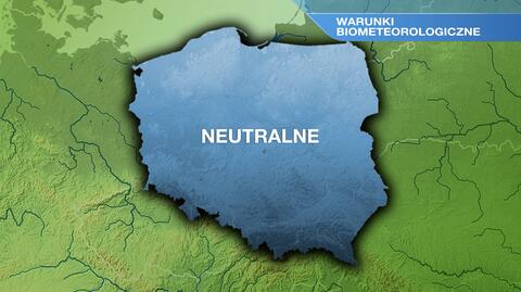Warunki biometo w niedzielę